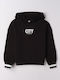 Kids Sweatshirt with Hood Black