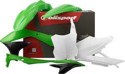 Polisport Σετ Πλαστικά Μοτοσυκλέτας για Husqvarna FC 350 για Kawasaki KX Πράσινο Polisport Σετ Πλαστικά Μοτοσυκλέτας για Husqvarna FC 350 για Kawasaki KX Πράσινο