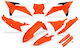 UFO Motorcycle Plastic Set Orange 1pcs