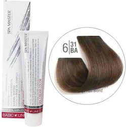 Spa Master Spa Cream Color Hair Dye No6.31 Dark Beige Ash Blonde 100ml Spa Master Spa Cream Color Hair Dye No6.31 Dark Beige Ash Blonde 100ml