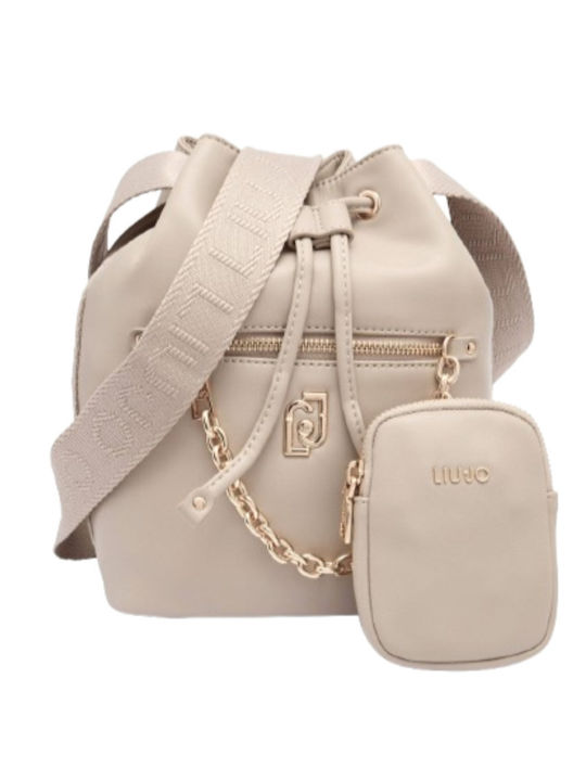 Damentasche Schultertasche Beige