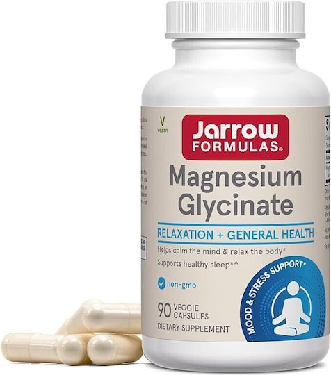 Jarrow Formulas Magnesium Glycinate 90 капси Energy