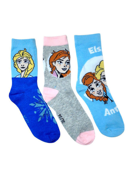Childrenland Kids' Socks Blue 3 Pairs