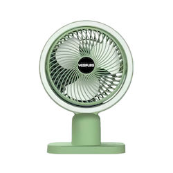 Yesplus Ys-1608 Презареждащ се Вентилатор За Оф...
