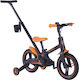 Bebe Stars Speedy 12" Kids' City Bike 4 in 1 Orange
