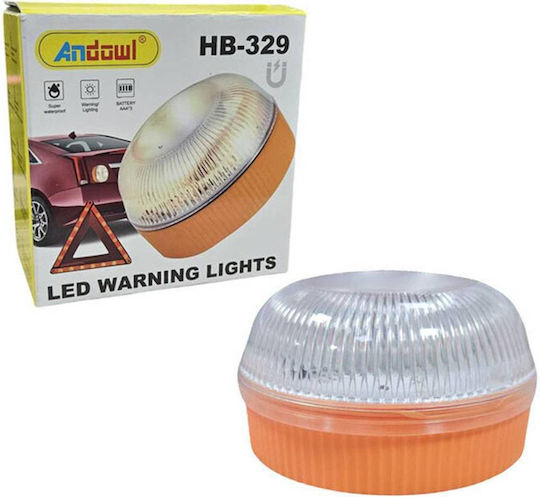 Andowl Φάρος Αυτοκινήτου LED Αδιάβροχος με Λευκό Φωτισμό