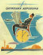 Olympus Diamond Painting "Vintage Ad. Olympic Airlines '50" Mosaic "Vintage Olympic Airlines Advertisement 1950" 50x40