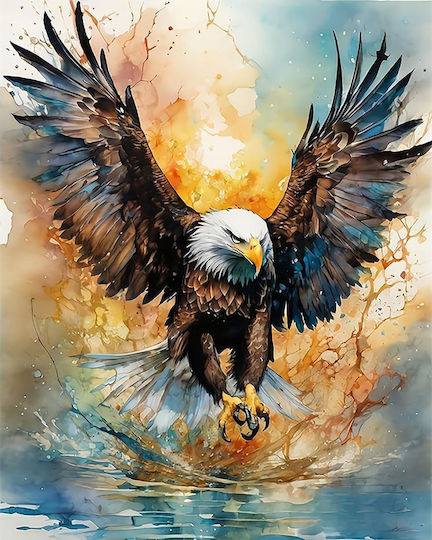 Olympus Diamond Painting "Bald Eagle" Mosaic "Bald Eagle" 50x40