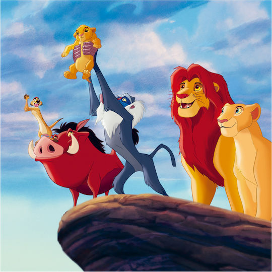 Olympus Diamond Painting "Lion King Timon & Pumbaa" Mosaic "Lion King The Lion King Timon Pumbaa" 40x30