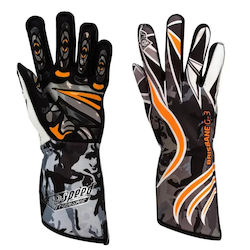 Speed Racewear Brisbane Bărbați Mănuși de Karting Black Speed Racewear Brisbane Bărbați Mănuși de Karting Black
