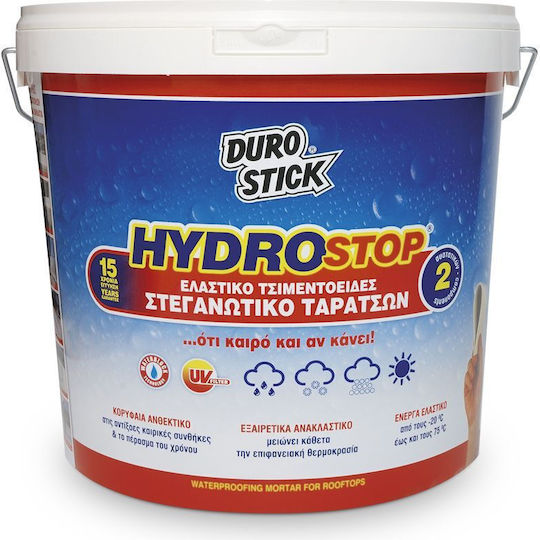 Durostick Hydrostop Нанасяемо Уплътнително 2 Компоненти 32кг Бял
