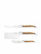 Laguiole Knife Set from Stainless Steel 3pcs