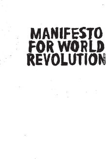 Manifesto For World Revolution 2nd Edition Bruce Grierson 5m Books Ltd Manifesto For World Revolution 2nd Edition Bruce Grierson 5m Books Ltd