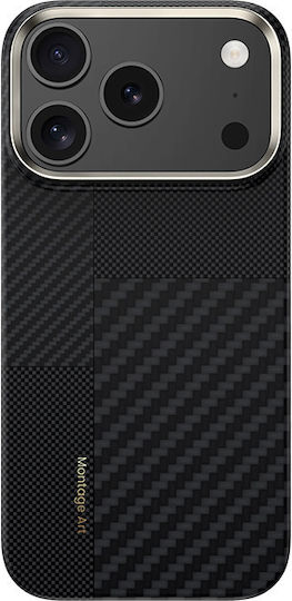 Benks Montage Magnetic Armor Air Kevlar Case Metal Frame 600d+1500d Mb69 iPhone 17 Pro Black
