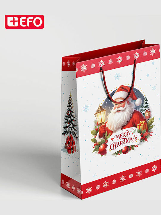 +Efo Christmas Bag for Gift White 32x42cm.