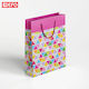 +Efo Tasche für Geschenke Bunt 18x22cm.