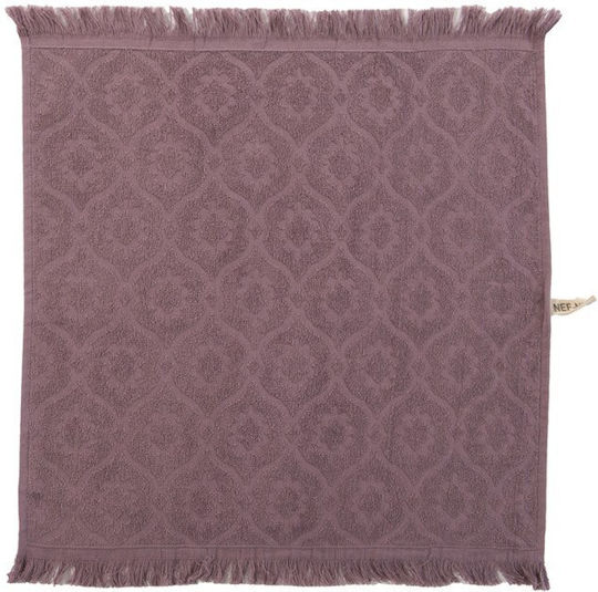 Nef-Nef Homeware Geschirrtuch in Lila Farbe 50x50cm