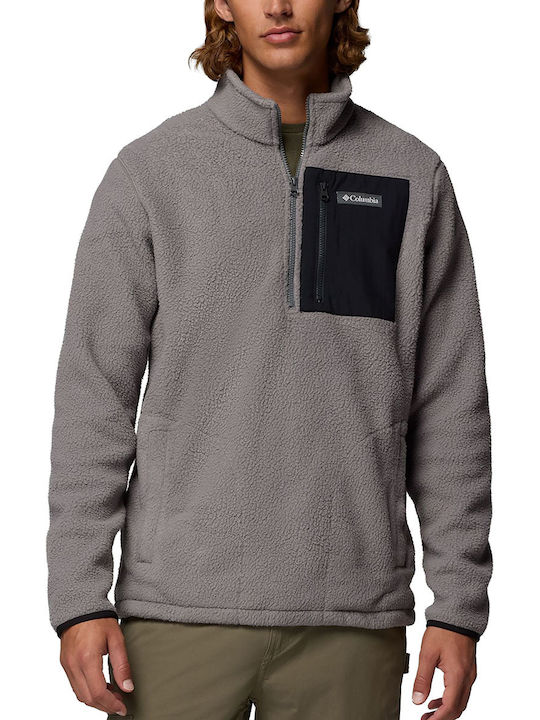 Columbia Ridge Herrenbluse Langarm City Grau Sc...