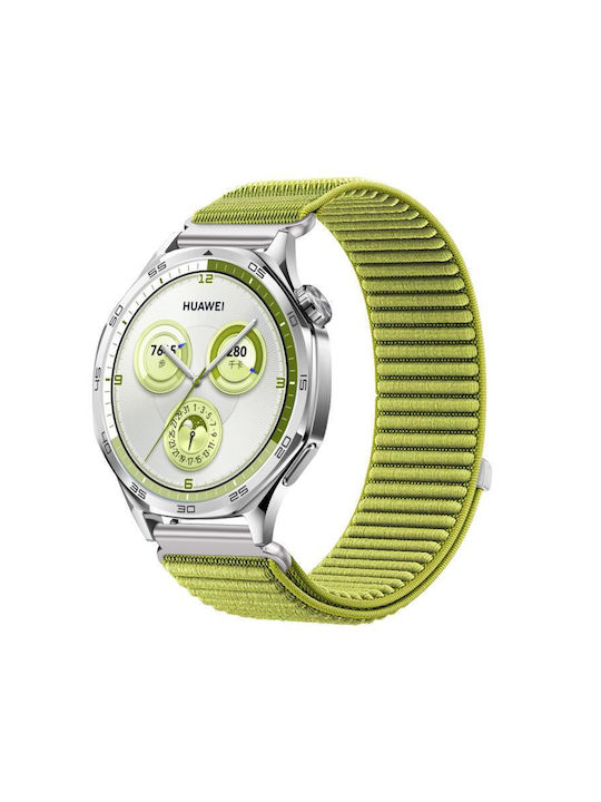 Oem Premium Wearable Strap Nylon Velcro Wave Style Vivoactive 5 Amazfit Gts Gts Mini Bip Bip U U Pro Vivomove Sport 40mm 22mm Mint Green