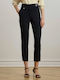 Women's Fabric Trousers Black