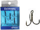 Fishing Hooks – Treble Fishing Hooks 5 Units High Strength Treble Hooks 8# Fishing Hooks