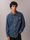 Μακρυμάνικo Τζιν Overshirt Classic Harbour Blue