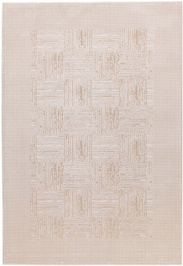 Royal Carpet Bianca 680a Teppich Rechteckig Synthetisch,Polyester/Cotton/Leather Beige
