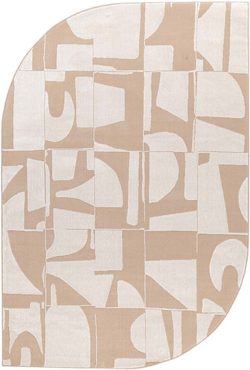 Royal Carpet Organic Δ-620b Килим Правоъгълена Крем
