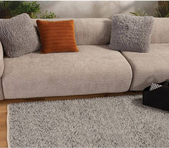 Nef-Nef Homeware Lodrin Synthetisch,Polyester/Cotton/Leather Grey Nef-Nef Homeware Lodrin Synthetisch,Polyester/Cotton/Leather Grey