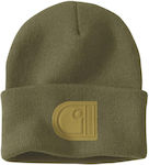 Carhartt Beanie Unisex Σκούφος με Rib Πλέξη σε ...