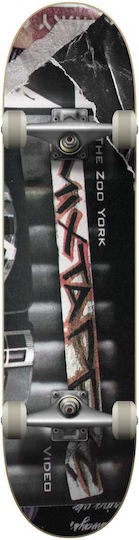 Zoo York Mix Tape Multi Complete Shortboard Black