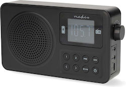 Nedis RDFM2225BK Tragbares Wiederaufladbares Schwarzes Radio Nedis RDFM2225BK Tragbares Wiederaufladbares Schwarzes Radio
