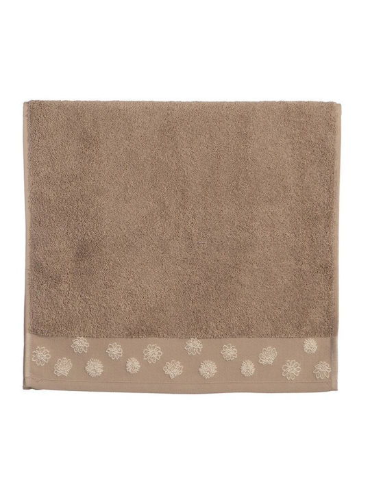 Nef-Nef Homeware Кърпа за ръце Anthem 30x50см. Бежов Тегло 500гр/кв.м