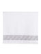 Nef-Nef Homeware Кърпа за ръце Depreo 30x50см. White Тегло 500гр/кв.м