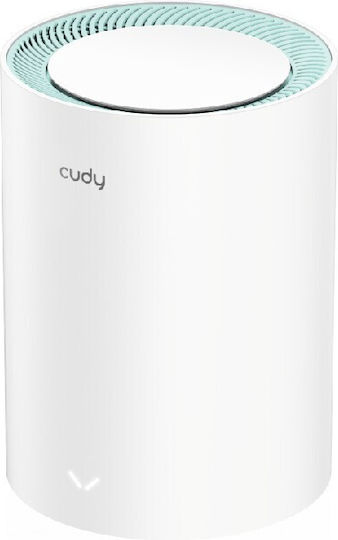 Cudy M1500 WiFi Mesh Network Access Point Wi‑Fi 6 Dual Band (2.4 & 5GHz) Λευκό