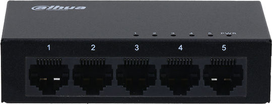 Dahua DH-SG1005 Unmanaged L2 Switch with 5 Gigabit (1Gbps) Ethernet Ports and 5 SFP Ports