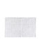 Zone Denmark Badematte Baumwolle Rechteckig 13535 White 80x50cm