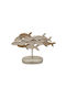 Inthebox Danza Decorative Fish 31.2x9.5x21.5 Polyresin Beige Brown 034152