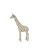 Inthebox Giraffa N Decorative Elephant 19x7x28 Polyresin Beige Brown 034164