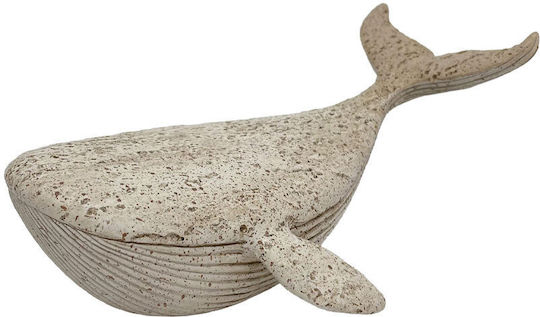 Inthebox Balena Decorative Fish 20x14x8.5 Polyresin Beige Brown 034153