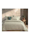Nef-Nef Homeware Duvet Cover Set Cotton Queen with 2 Pillowcases 240x230 Kiara Mint