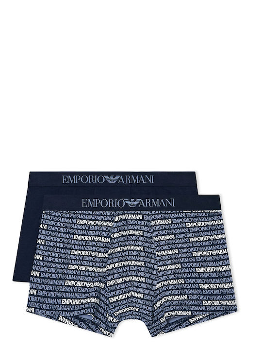 Emporio Armani Μποξεράκια 2Pack Μπλε