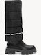 Black Boots Removable Quilted Cover