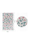 Roll Wallpaper Wall Self-Adhesive Pink-Green 45x200cm Galifas 7758172 Galifas