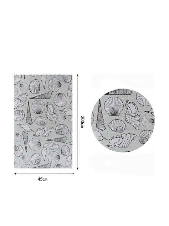 Roll Wallpaper Wall Self-Adhesive Shells 45x200cm Galifas 7758180 Galifas