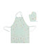 Tutete Kids Apron Green 13x18cm