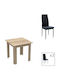 Esszimmer Manka-parker 3Stück 80x80cm