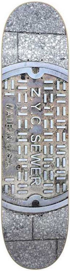 Zoo York Zyc Sewer 8" Placa Placă scurtă Gri
