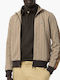 Herren Jacke mit Kapuze Brown