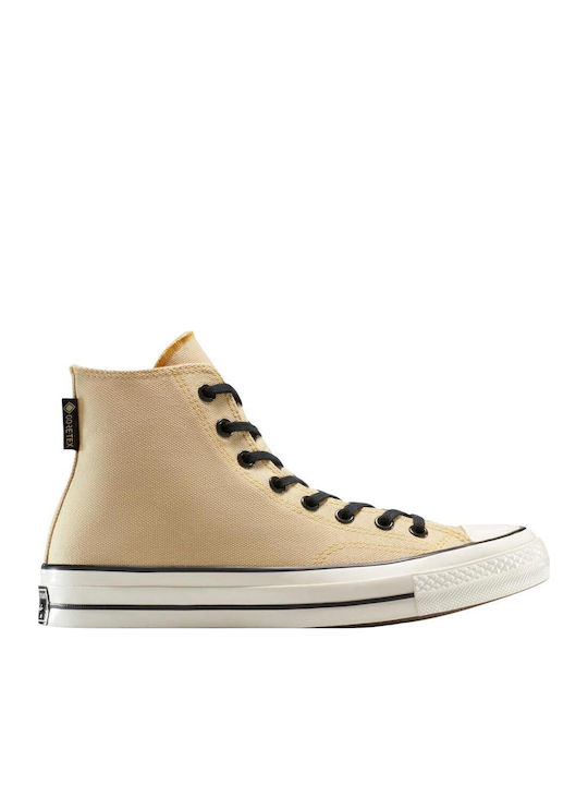 Chuck 70 Gore-tex Мъжки Високи Сникърси Бежови